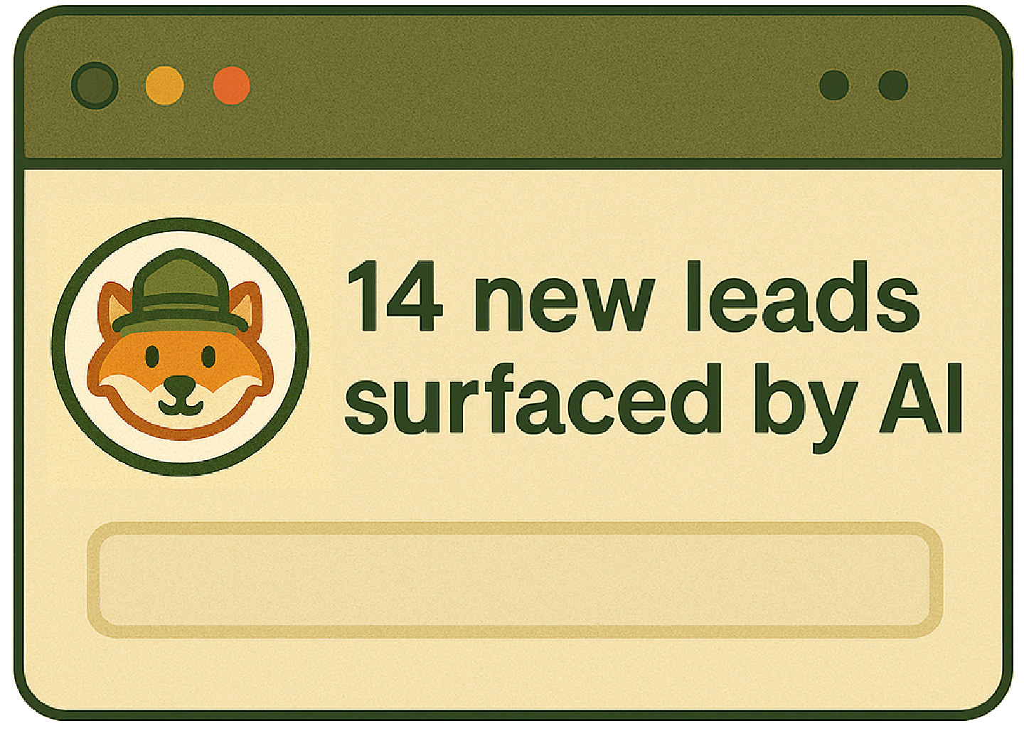 Sales & Marketing Automation - AI-powered lead generation notification